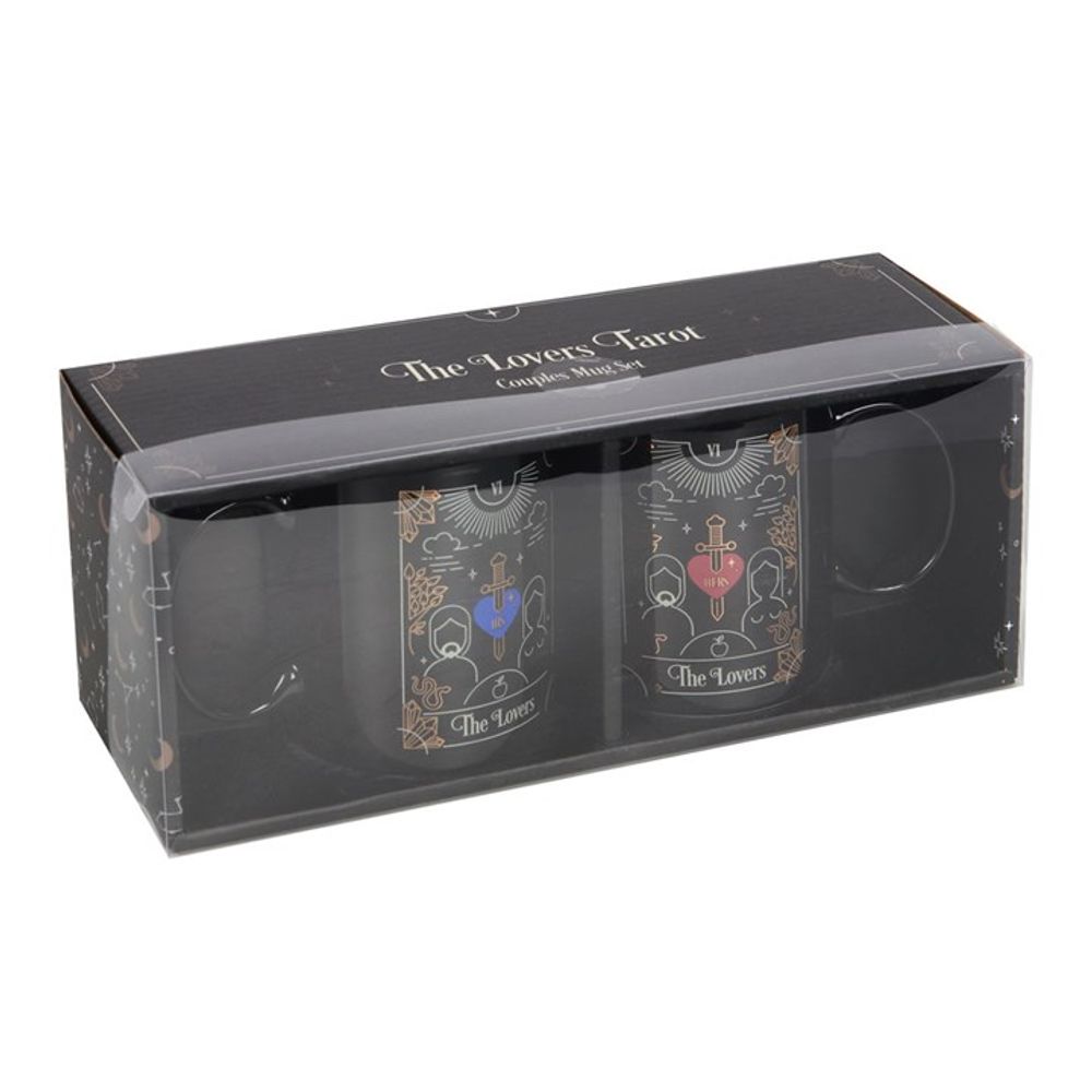 The Lovers Tarot Couples Mug Set - Spooky Dooky