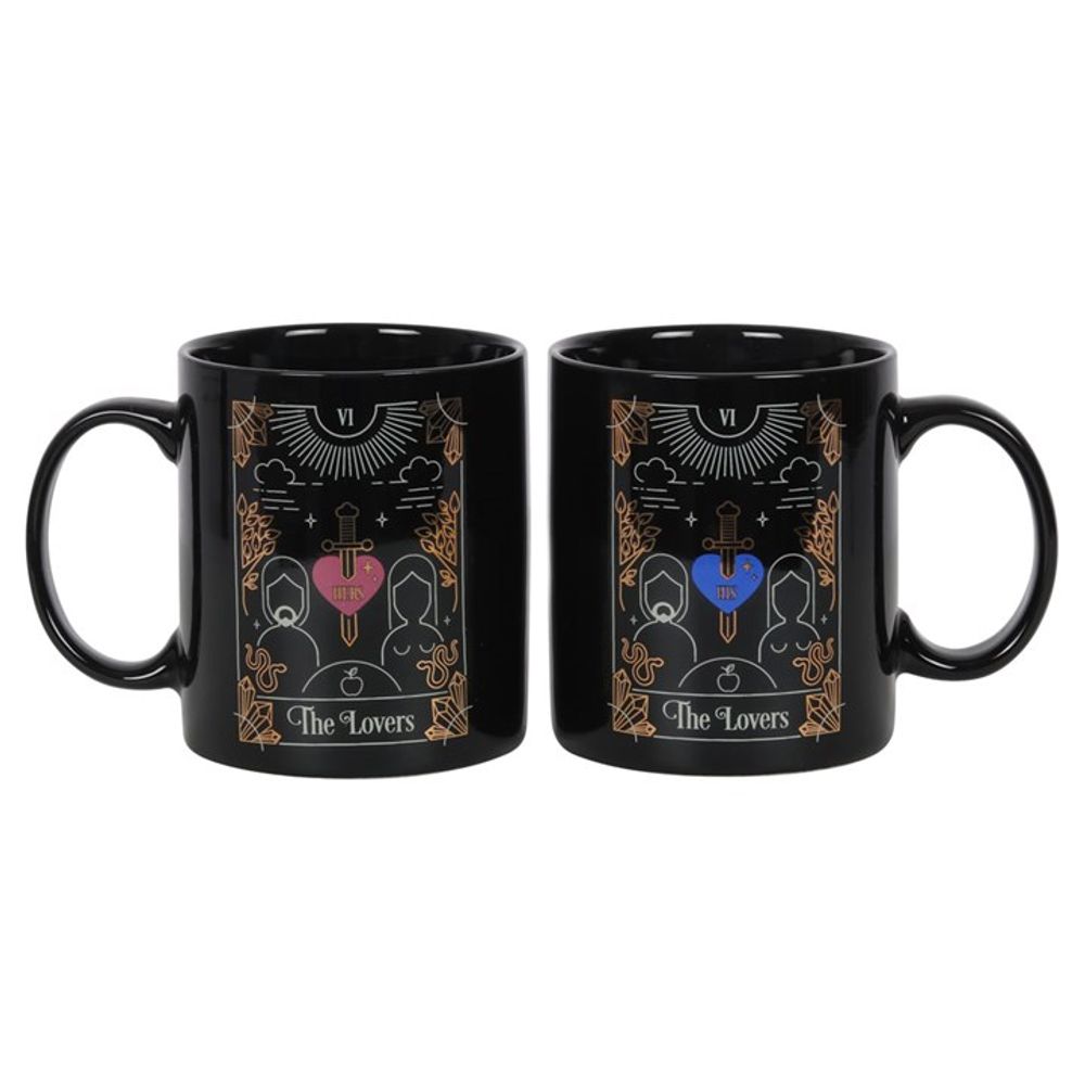The Lovers Tarot Couples Mug Set - Spooky Dooky