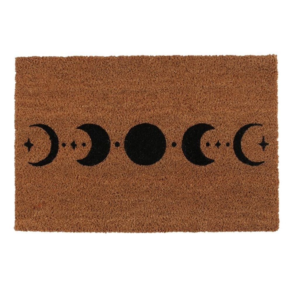 Natural Doormat (Moon Phase) - Spooky Dooky