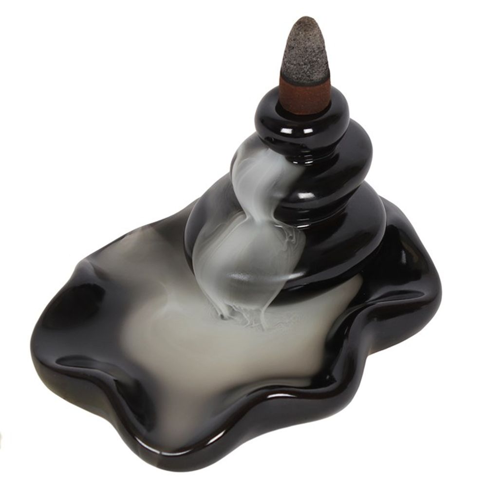 Large Pebbles Backflow Incense Burner - Spooky Dooky