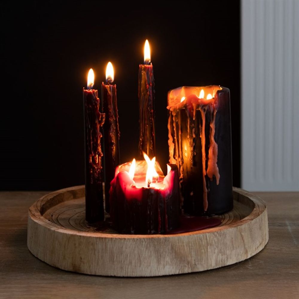 Vampire Tears Pillar Candle (15cm) - Spooky Dooky