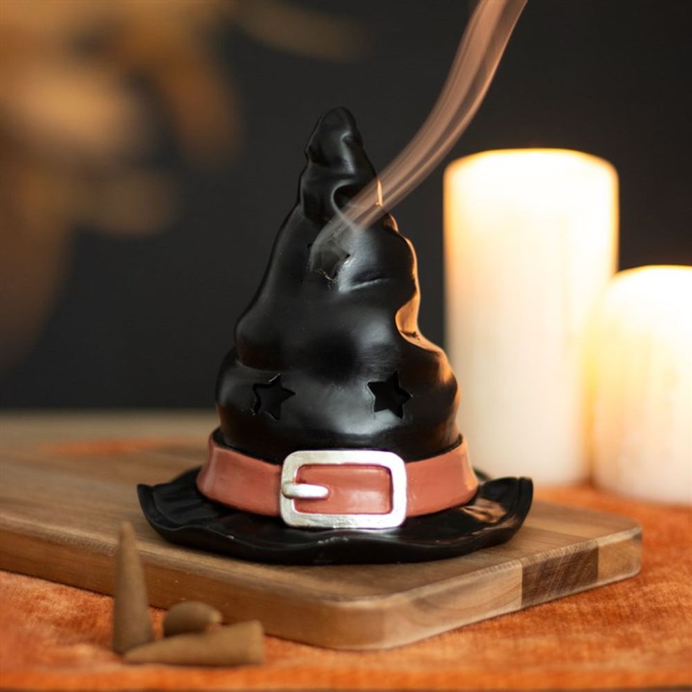 Witch Hat Incense Cone Burner - Spooky Dooky