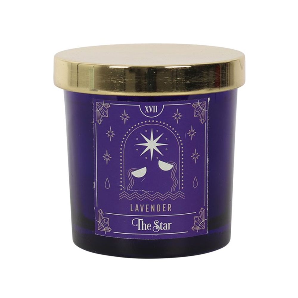 The Star Lavender Tarot Candle - Spooky Dooky