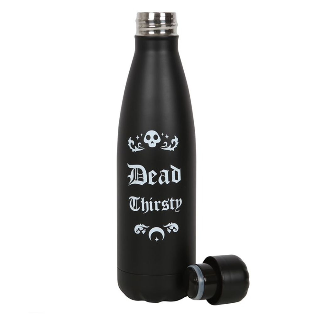 Dead Thirsty Metal Water Bottle - Spooky Dooky