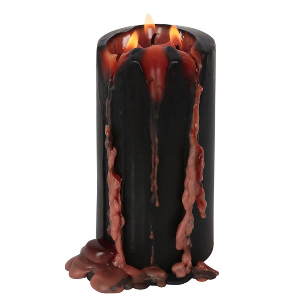 Vampire Tears Pillar Candle (15cm) - Spooky Dooky
