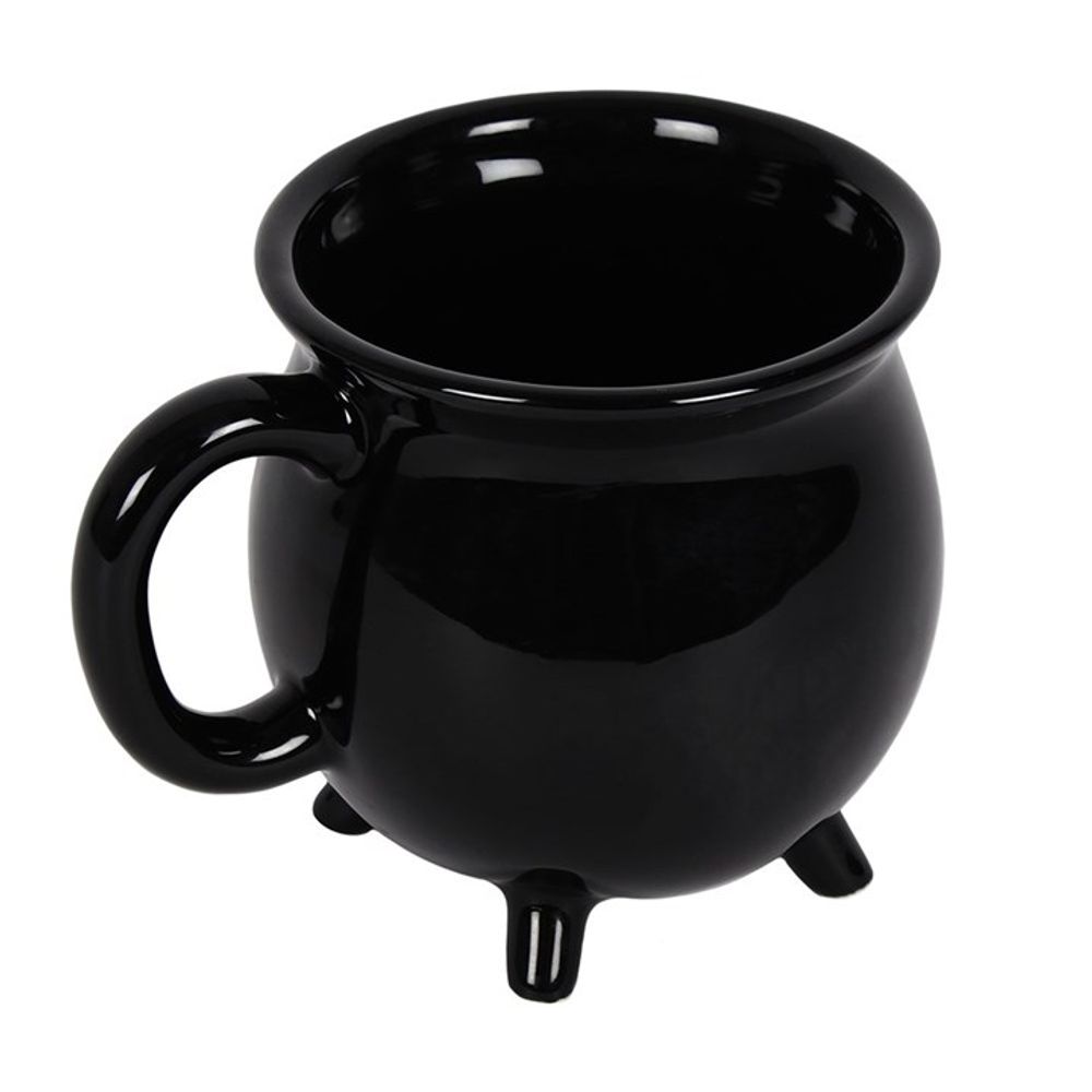 Black Cauldron Mug - Spooky Dooky