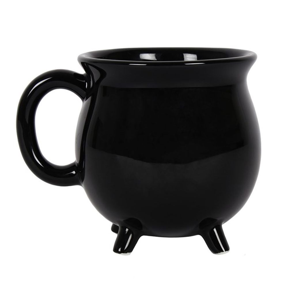 Black Cauldron Mug - Spooky Dooky