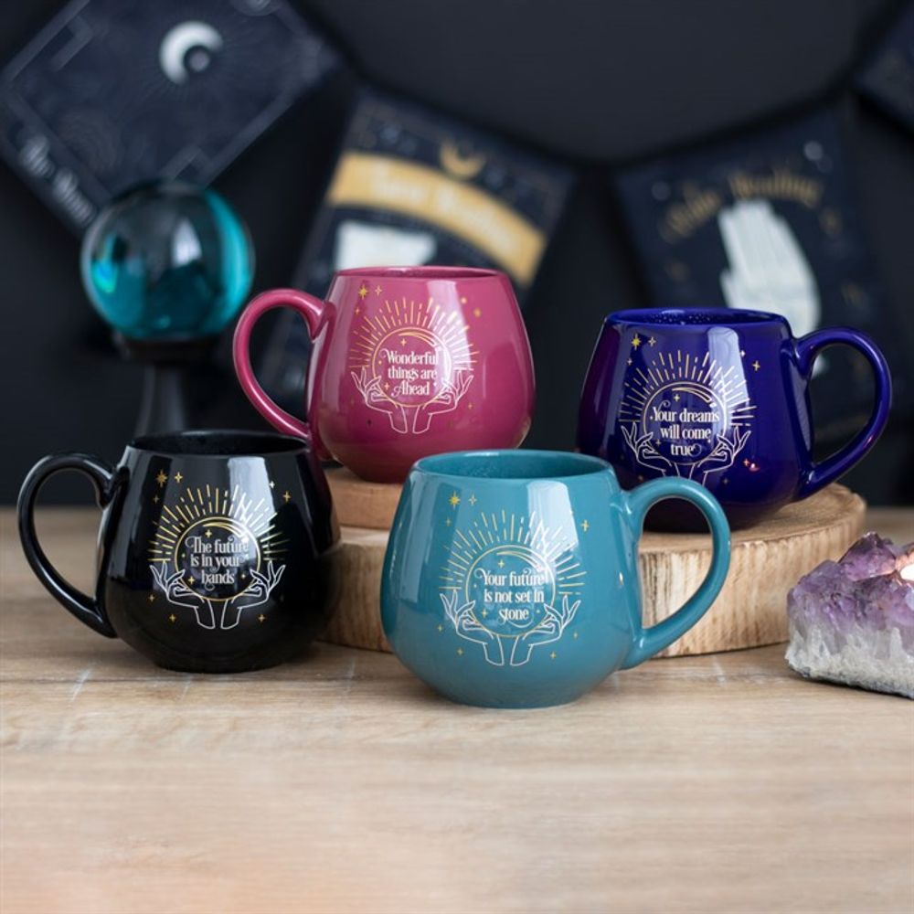 Blue Fortune Teller Colour Changing Mug - Spooky Dooky