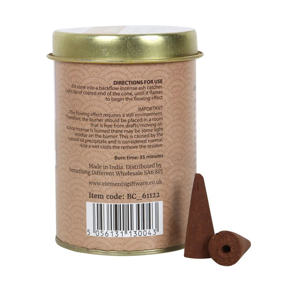 Elements Palo Santo Jumbo Backflow Cones (6 Tins) - Spooky Dooky